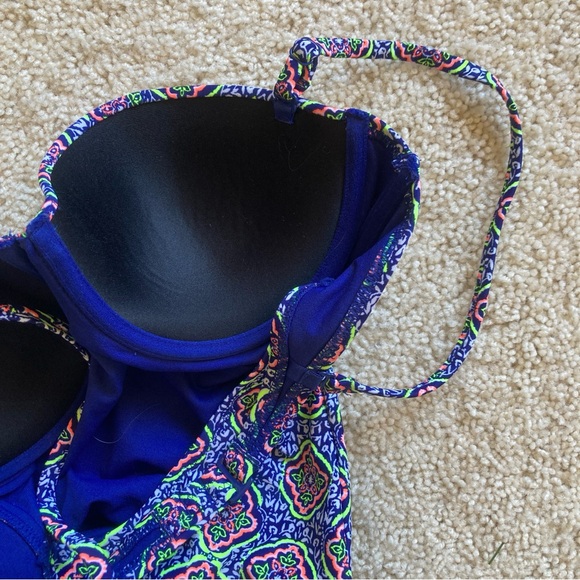 NWT Old Navy medium one piece suit, Blue - Picture 4 of 4